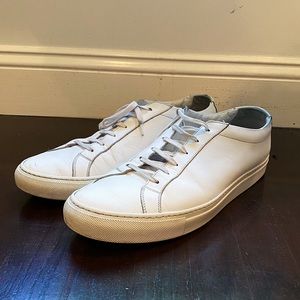 Common Projects White Achilles Leather Sneakers